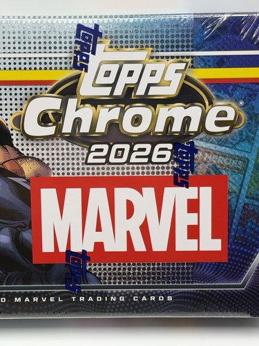 2026 topps chrome marvel - topps,