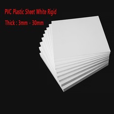 Foglio Plastica PVC Bianco
