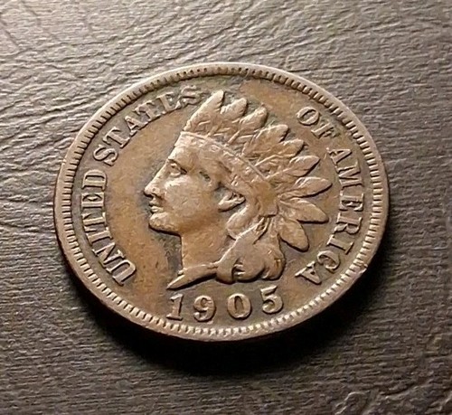 1905 indian head - head, cent