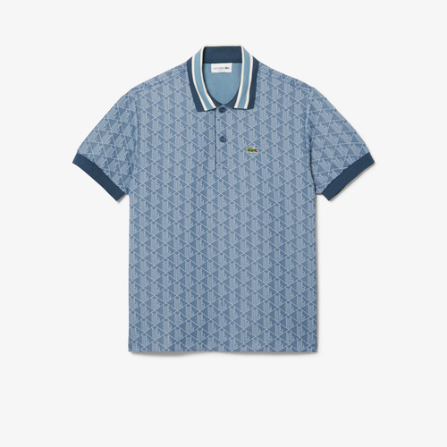 Lacoste monogramm polo classic - monogramm,
