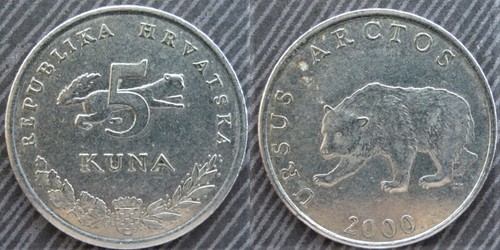 Croatia kuna 2000 - 5,