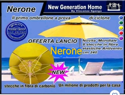 Ombrellone mare antivento - ombrellone,