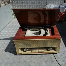 Radio giradischi a valvole si