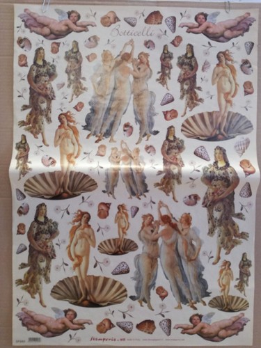 Carta decoupage venere - decoupage,