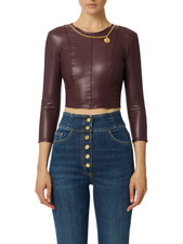 Elisabetta Franchi top crop in