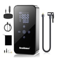 Mini Compressore Aria Portatile Auto: 150 PSI Gonfiatore Elettrico con batteria