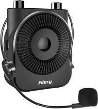 Amplificatore Vocale Portatile Con Microfono, Batteria Ricaricabile 2600Mah Sist