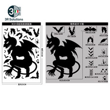 Black Halloween Decoration