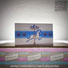 10 BIGLIETTINI BOMBONIERE -