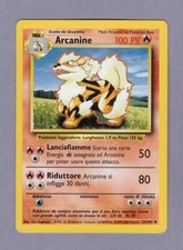 Pokémon ARCANINE Card 100 PV ♦ 23/102 ITA non comune