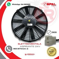 Ventilatore Aspirante Ventola Assiale Spal VA10-BP9/C-25A, 24v Diametro 305mm