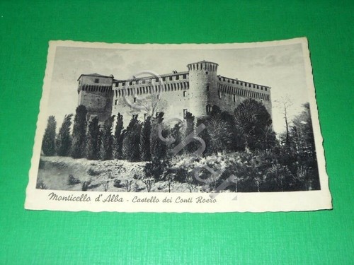 Cartolina monticello alba - monticello, d'alba