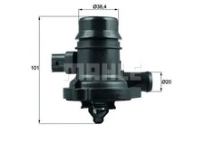 Termostato TM 36 103 MAHLE per