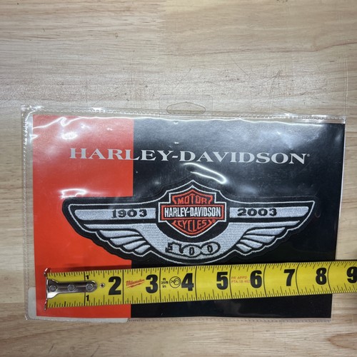Harley davidson patch 100 - harley, 100°