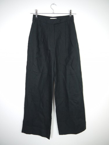 Pantalone lino aime ferry nero - ferry,