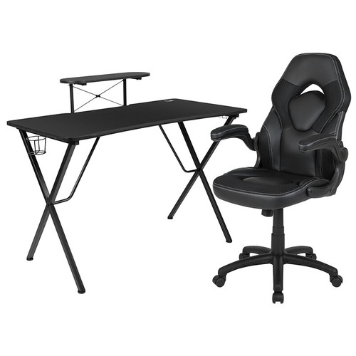 Scrivania gaming nera sedia - gaming, e