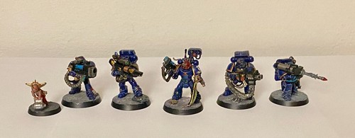 Space marines 40k - marines, dipinti