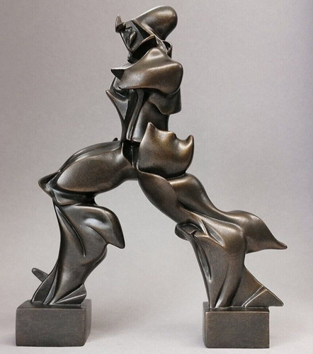 Statuina bronzo uomo - bronzo, del