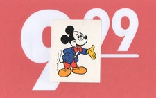 Adesivo Vintage Sticker Aufkleber Autocollant TOPOLINO Walt Disney Productions