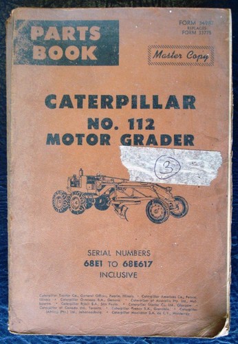 Caterpillar 112 - caterpillar, n.112