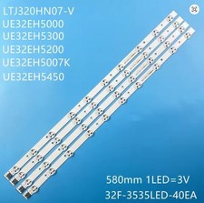 (BL39) KIT  BARRE STRIP LED TV SAMSUNG BN96-21476A 4 BARRE 32" UE32EH5000 10 LED