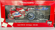 MINICHAMPS 1/12 MOTO GP DUCATI 999R F03 NEIL HODGSON WSB 2003 #100 DUCATI CORSE