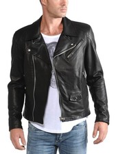 Giacca pelle uomo nuova vera