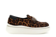 MOCASSINO IN  PELLE EFFETTO