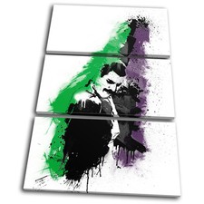 Quadro musicale Freddie Mercury astratto TREBLE CANVAS WALL ART stampa VA