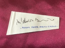 Autografo originale MARINO D'ALOISIO-Ex-Ravenna/Modena/Catania/Spezia-IN PERSON 