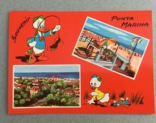 PUNTA MARINA MARE SOUVENIR PAPERINO WALT DISNEY ANNI 60 RAVENNA MONDIALCOLOR