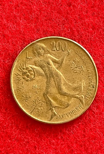 200 lire fao 1981 ottobre - lire,