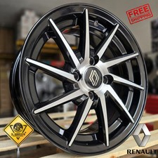 Kit 4 Cerchi in lega da 14" Compatibili con Renault Clio Twingo Dokker Kangoo +