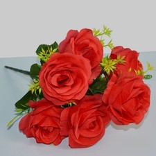 Bouquet di Rose in Seta Set di