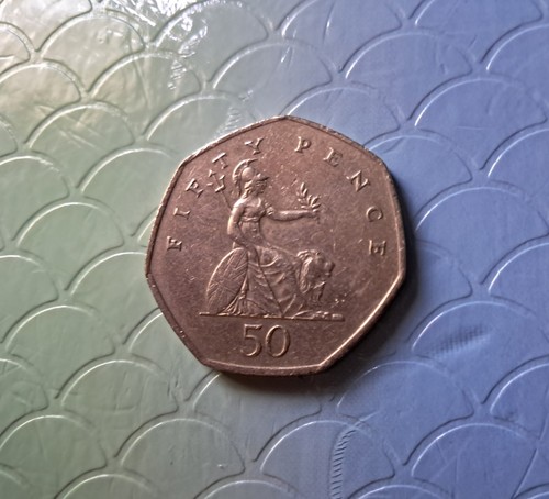 Moneta pence fifty - da, (fifty