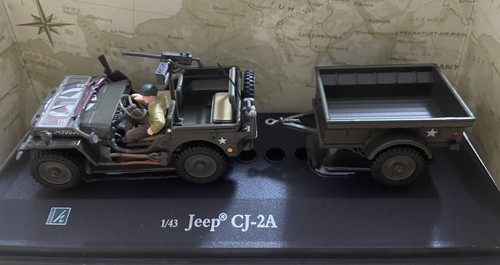 Cararama jeep cj 2a - cararama, cj-2a
