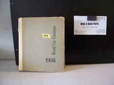 1968 WORLD CAR CATALOGUE
