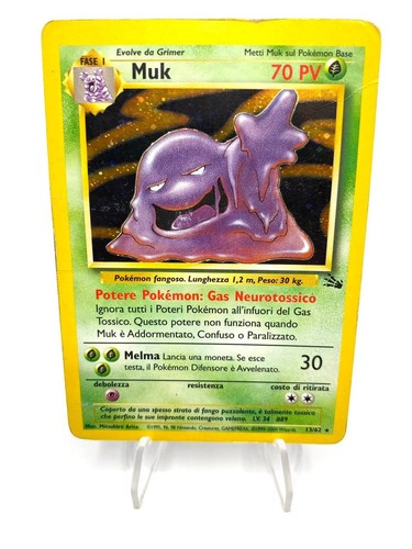 Carta pokemon muk - pokemon, set