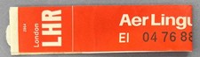 Aer Lingus Airline Bag Tag LHR