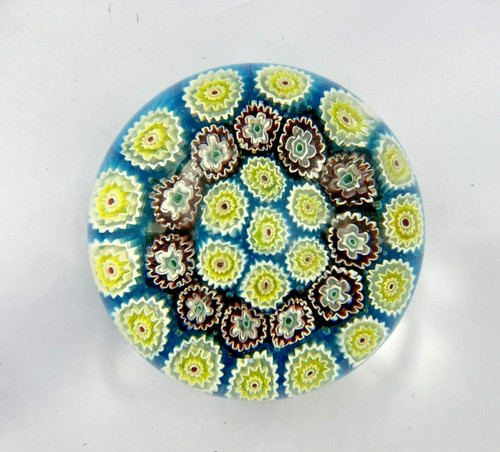 Fermacarte vetro millefiori - vetro,