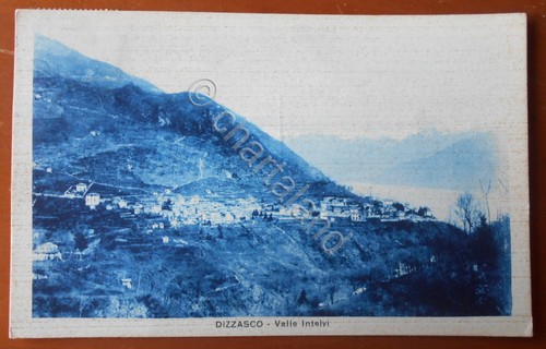 Cartolina dizzasco - dizzasco, (lombardia)