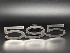 FIAT ABARTH EPOCA 595 142MM LOGO SIGLA EMBLEMA FREGIO STEMMA SCRITTA BADGE TARGA