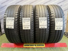 4 GOMME MICHELIN 225 75 16C 116Q CP TL 4 STAGIONI USATE mm5.0-5.8 70/75% DOT1419