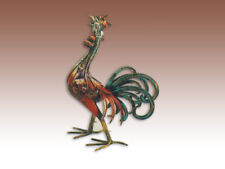 Gallo Galletto in ferro battuto arredo soprammobile