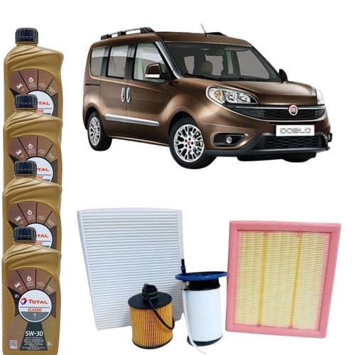 Kit tagliando fiat doblo 3 - doblo, 1.3