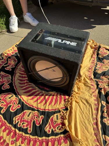 Alpine sbg 1044br - subwoofer, in