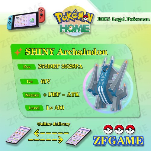 6iv shiny archaludon - ✨6iv, +