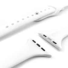 Cinturino per Apple Watch in silicone 41 mm Bianco