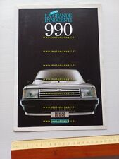 Innocenti 990 depliant italiano originale