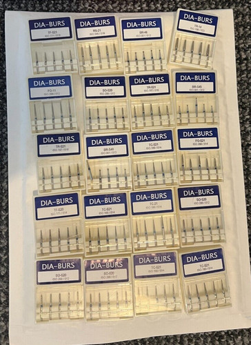 100pcs bundle diamond burr - 100pcs,